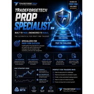TradeForgeTech Prop Firm EA FTMO Challenge Ready EA (MT4) Robot Forex EA Low Floating