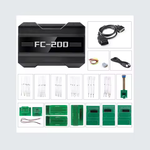 V1.2.9.2 CG FC200 ECU Programmer Full Version with New Adapters Set 6HP & 8HP / MSV90 / N55 / N20 / 