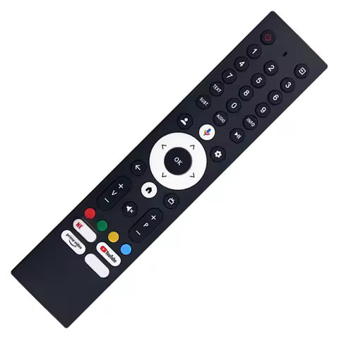 Voice remote control compatible with Sansui, Caixun, Thomson TV RC-G01M spare parts