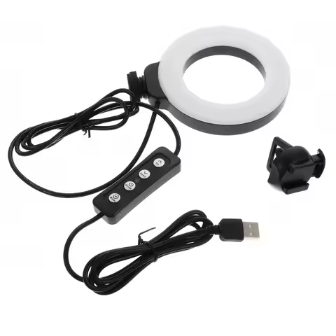 Inch LED Video Clip Ring Light Soft Lighting Halloween Christmas Led Ring Lighting Led Ring Lights L