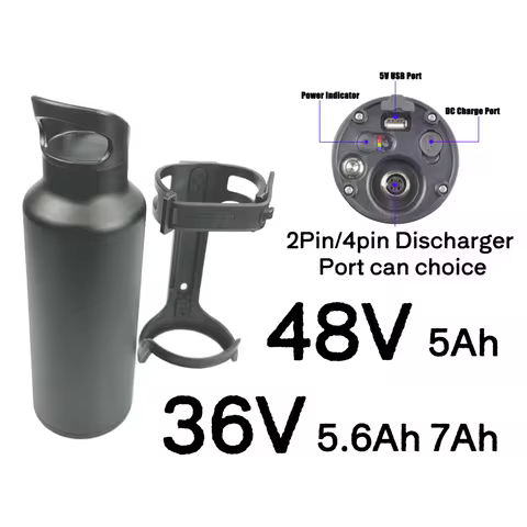 ADO Air Powerbank Reention 36V 5.6Ah 7Ah 48V 5Ah Water Bottle Battery for Troxus Trax LT Range Jolta