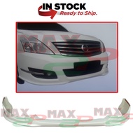 Nissan Teana (2011) Front Skirt Skirting Bumper Lower Lip Spoiler ABS Plastic Bodykit Body Kit Part 