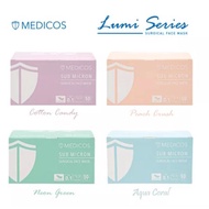 MEDICOS Ultra Soft 4ply Sub Micron Surgical Face Mask - Lumi Series