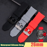Silicone Strap for Diesel DZ4476 DZ4318 DZ4427 DZ4323 Waterproof Silicone Watch Band Men Women Sport