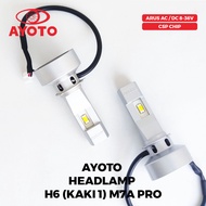 AYOTO Lampu Depan Headlamp H6 LED M7A AC DC Motor Matic Bebek