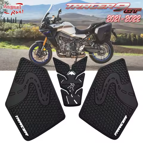 For Yamaha Tracer 9 Tracer9 GT 2021 2022 TRACER Motorcycle Side Fuel Tank pad Protector Stickers Tra