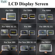 1Pc Top Bottom Upper Lower LCD Screen Display For Nintendo DS Lite NDS NDSL NDSi New 3DS LL XL Game 
