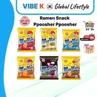 Ottogi Ramen Snack PpoosherPpoosher 4Flavor, BBQ, Bulgogi, Butter Squid, Grilled Chichen, Mayo, Spic