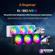 SEGOTEP KL-360 (Intel/AMD 360mm ARGB AIO Cooler) - BLACK SGT-AIO-KL360AR-B