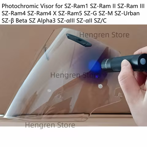 Photochromic Visor for Arai SZ-Ram1/Ram2/Ram3/Ram4/Ram4 X/Ram5 SZ-G SZ G SZ-M SZ-Urban SZ-β Beta SZ 