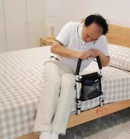 老人免打孔床邊扶手架孕婦防摔床護欄小體積起床助力床邊扶手家用