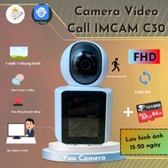 Camera Gọi Video Đàm Thoại 2 Chiều - Màn Hình IPS 2.8 Inch Phát Hiện Chuyển Động Quay Đêm Full HD