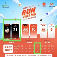 Running Shirt Warrix Sleeveless Shopee Run Fun Fair Length 21 KM. Size XL Chest 42 Inches (New Produ