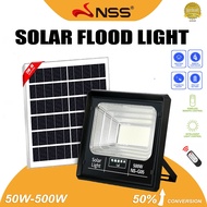 NSS Solar Floodlight 50W-500W Outdoor Solar Lamp IP67 Waterproof Solar Street Light Remote Control