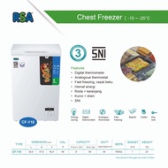 Chestfreezer RSA CF110 / CF 110 l freezer box frozen food low watt