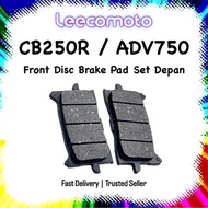 CB250R CB250 R CB 250R CB 250 R / ADV750 ADV 750 ADV-750 Front Disc Brake Pad Set Disk Dis Dic Brek 