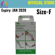 Molnlycke Tubigrip Size F 1 Meter (Beige) Tubular Bandage for Sprain Strain Swelling