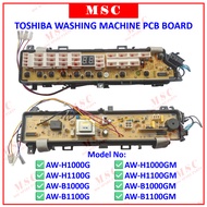 TOSHIBA AW-H1000G AW-H1000GM AW-H1100G AW-H1100GM WASHING MACHINE PCB BOARD (CONTROL BOARD)