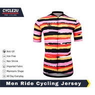 CYCLE2U Ride All Day Men Shorts Sleeve Cycling Jersey