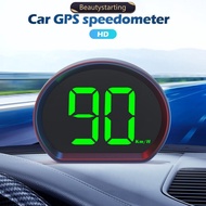 BEAUTYSTARTING Car GPS Speedometer HUD Head Display Digital Speed Meter with KMH MPH Dispaly for Tru
