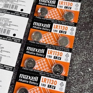 [ EXPRESS ] Maxell Japanese Battery Pack LR1130, LR54, AG10, G10A 1130 Replaces Watches, Toys, All K