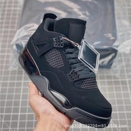 AJ4 White Sail White Black Racing Blue Lightning White Purple Buckle Basketball Shoes Joe 4 Thor Whi