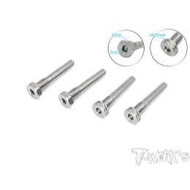 Tworks RC TP-119-A 64 Titanium Screw Type Shock Pin Set ( For Team Associated RC8 B3.1/B3.2 ) LT 2pc