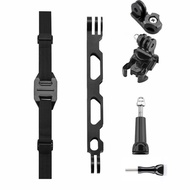 Extension Arm Metal Pole Helmet Seat Belt Riding Fixed Mount Bracket For Gopro 11 10 9/Insta360 X3/ONE X2/RS/R Action Camera Accessories