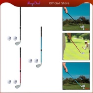 MagiDeal Golf Practice Iron 53.5-90cm Adjustable Multifunctional Rubber Grip Portable