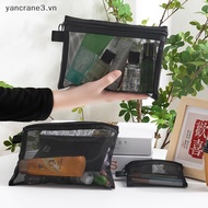 {YAN3} Nylon mesh file bag A4 A5 A6 Transparent zipper test paper information bag {yancrane3.vn}
