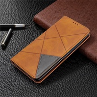 Luxury Prismatic Magnetic Closure Flip Case For Xiaomi Mi Note 10 10 Pro CC9 Pro Mi 9T 9T Pro POCO X3 NFC PU Leather Stand Wallet Cover Casing