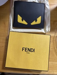 Fendi Monster Eyes 短夾