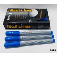 pulpen balliner pilot warna biru