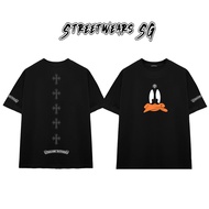Chrome Hearts X Daffy Duck Printed T-Shirt High Quality Loose Cotton - Streetwears SG
