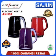 Advance AK-182 Electric Kettle 2 LIter Teko Listrik AK182 - Ungu