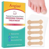 Ingrown Toenail Treatment, 60Pcs Breathable Ingrown Toenail Strips,Painless Ingrown Toenail Tool, Pr