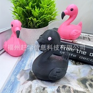 New Product Cute Flamingo Duck Decoration Small Lightweight Office Home Fun Toy Decoration PK2W