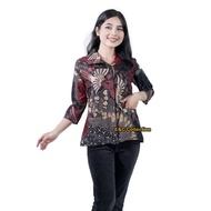 Blouse Batik Larissa - Atasan Batik Wanita – Blouse Modern – Batik