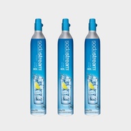 (交換鋼瓶) SodaStream 425g 二氧化碳交換旋轉鋼瓶 (3入組) (您須有3支舊鋼瓶)