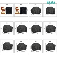 Blala BBQ Cover Outdoor Dust Waterproof Weber Heavy Duty Grill Cover Rain Protective Outdoor Barbecue Cover Round Bb