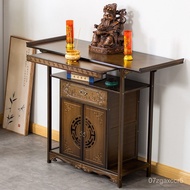 Widened Altar Buddha Shrine Household Altar Cabinet Altar Guan Gong Worship Table Chinese Buddha Niche Incense Desk Pray