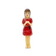 BUANARN Miniatur Taman Resin Dalam Mainan Model Anime Ghibli Boneka Fi