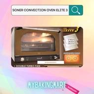Soner ELITE3 Electric Convection Oven (Turbo Fan)