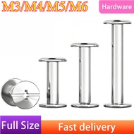 Flat Head chicago screw back rivets book binding screw skru Chicago Screw Connecting Bolt Screw Sex 