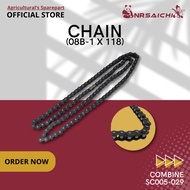 Chain Chain Combine 08B-1*118 Sparepart Combine Harvester MAXXI BIMO 102 | Nrsaichi