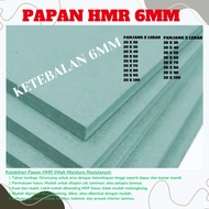 HIJAU HMR Board 6MM Thickness / Green MDF / AS