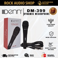DENN DM-399 Dynamic Wired Microphone – Cardioid, XLR to 1/4″ Jack, 4m Cable [BEST SELLER]