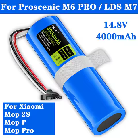 4000mAh Robotic Vacuum Cleaner Battery For Proscenic M6 pro/LDS M7 14.8V Replacement Battery For Xia