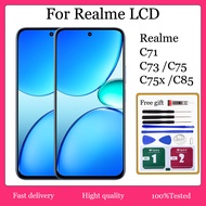 Original For Realme C71 C73 C75 C75x C85 LCD Display Touch Screen Replacement