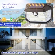 Solar Outdoor Lights, 2-Pack Super Bright 178 LEDs Motion Sensor Wall Light with 270° Wide Angle & 3